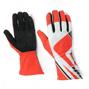Professional High Quality Kart Racing Gloves Anti Slip Breathable Full Finger Polyester <b>Synthetic</b> <b>Leather</b> - Product Image 3