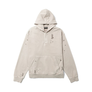 Sudadera con Capucha para Hombre, Corte Regular, Color Sólido, Forro Polar 100% Algodón, Diseño Impermeable, Lavado Ácido, con Bolsillo, para Invierno - Product Image 1