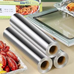 Film alimentaire personnalisable Bk Enterprise, résistant aux hautes températures, feuille de papier d'aluminium épaissie en rouleau pour emballage - Product Image 6