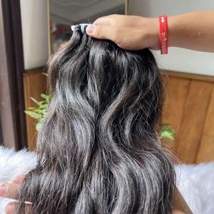 Extensions de cheveux humains bruts ondulés naturels non traités de 8 à 40 pouces 100% paquets vierges remy naturels à donneur unique - Product Image 3