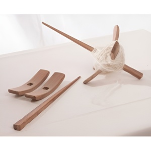 Elegante Hilo para Cubrir Husillos de Máquina, Husillo Turco, Rueda de Hilar Lana de Nogal, Fabricación de Hilo - Product Image 2
