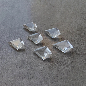 Cristal de Cuarzo AAA+ en Forma de Cometa, Corte Facetado, Piedra Suelta Calibrada para Joyería, Disponible en Todos los Tamaños - Product Image 4