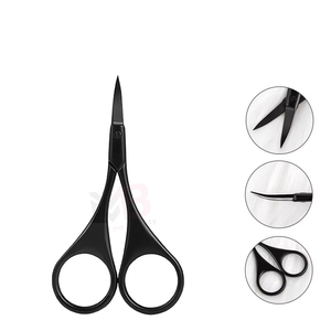 Vente en gros de ciseaux à cuticules en acier inoxydable de qualité supérieure, durables, à lame droite, pour manucure, emballage personnalisé - Product Image 3