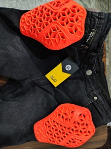 Pantalones vaqueros de carreras con almohadillas Rojas aprobadas por Ce de nivel 2 para hombres y mujeres, pantalones protectores estampados para montar en motocicleta para adultos - Product Image 5