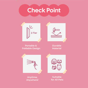 อ่างอาบน้ำสัตว์เลี้ยง HEDYS GROOMING ระดับพรีเมียม สำหรับใช้ในบ้าน ปลอดภัย ทนทาน ทำความสะอาดง่าย ผลิตจากวัสดุ PP อเนกประสงค์ ใช้เป็นอ่างอาบน้ำสุนัขสำหรับกรูมมิ่งและพักผ่อน - Product Image 2