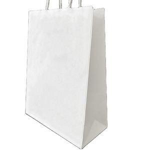 Bolsas de papel Kraft natural imprimibles a granel con asas retorcidas Fabricantes de bolsas de papel Kraft DE LA India Bolsas de compras de papel de EE. UU. - Product Image 5