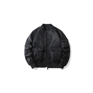 Blouson bomber léger pour homme, fermeture éclair intégrale, coupe-vent, idéal pour les sports de plein air, les voyages, le quotidien et le streetwear - Product Image 1