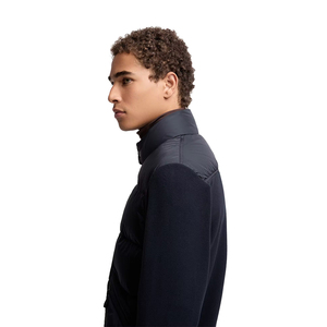 Windproof Coated Winter Men's Puffer Jacket Custom Color Stand Collar Hooded Fashion Wear Custom OEM Service - Product Image 4