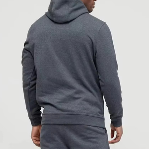 Ensemble de survêtement 2 pièces vierge en molleton de coton épais délavé à l'acide, anti-plis, personnalisable, style streetwear, comprenant un sweat à capuche uni et un pantalon de survêtement - Product Image 6