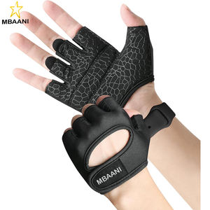Guantes Cortos para Entrenamiento con Almohadillas de Agarre y Protección Completa de la Palma, Agarre Extra para Hombres y Mujeres, Levantamiento de Pesas, Gimnasio, Entrenamiento - Product Image 2