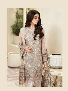 2022 Venta caliente pakistaní indio bordado gasa traje Formal sedoso rayón viscosa Salwar Kameez para adultos algodón seda Lino - Product Image 4