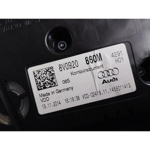 Tableau de bord d'occasion A3 8V 2012-2016 GENUINE 8V0920860M - Product Image 6