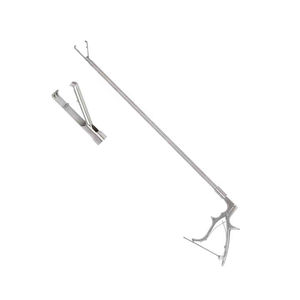 Forceps utérins en acier inoxydable de 10 mm x 31 cm, hystéroscope de qualité médicale, 2x3 dents, outil de chirurgie laparoscopique - Product Image 3