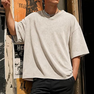 Camisetas de Hombre con Lavado Ácido de la Mejor Calidad y Estilo Nuevo en Venta, Camisetas de Hombre con Lavado Ácido Hechas a Medida para el Verano - Product Image 6