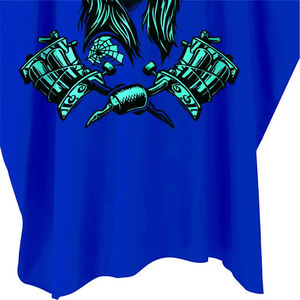 Capa de Barbero Ajustable de Alta Calidad con Correa para el Cuello para Hombre, 100% Poliéster Impermeable con Logotipo Personalizado - Product Image 6