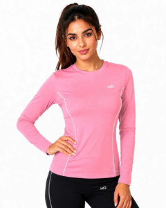 T-shirt à manches longues Nova pour homme, vêtements de sport, gym, fitness, course à pied, entraînement, vêtements décontractés, vente en gros OEM - Product Image 4