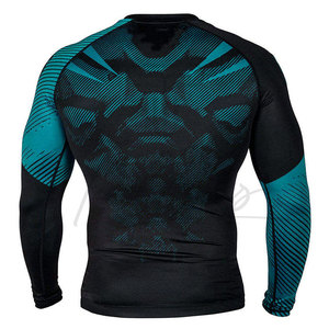 Servicio OEM de TELLUS APPAREL, Camisetas de Compresión de Manga Larga Unisex de Alta Calidad, Hechas a Medida, Transpirables, de Spandex/Poliéster, las Mejores - Product Image 6