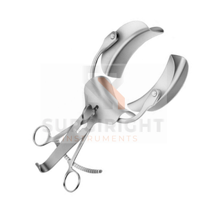 Rétracteur de Collin en acier, instrument chirurgical auto-serrant atraumatique, réutilisable, stérilisation haute température par Blush Surgical - Product Image 4