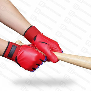 Guantes de Entrenamiento Deportivo Profesionales Ligeros de Cuero Cabretta 100% Original, para Béisbol y Sóftbol, Ambidiestros, Juveniles, para Bate de Madera - Product Image 4