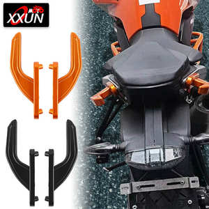 Poignée de maintien arrière pour passager XXUN, poignée de siège, barre de maintien, accoudoir, compatible avec <span class=keywords><strong>KTM</strong></span> Duke <span class=keywords><strong>790</strong></span> Duke 890 2018 2019 2020 <span class=keywords><strong>2021</strong></span> 202 - Product Image 1