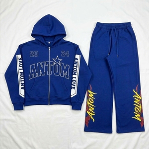 Pantalones Deportivos con Capucha para Hombre, Personalizados, Sólidos, Resistentes al Viento, Transpirables, Ecológicos, para Otoño/Invierno, para Adultos, para Correr, 2 en 1 - Product Image 2