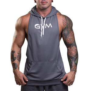 Haut de sport sans manches à capuche pour homme en polyester pour l'été par Star Crystal Enterprises - Product Image 4