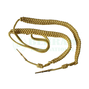 OEM Wholesale BEHRAM INTERNATIONAL High Quality Customized Tactical Uniform Gold <b>Silver</b> <b>Wire</b> Aiguillette Handmade Cords Metal - Product Image 6