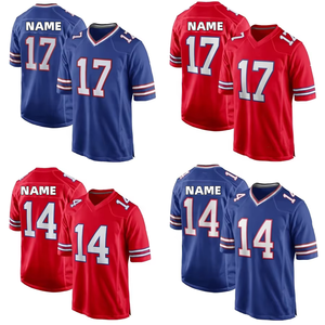 Wholesale High Quality Custom Team Name Men's American Football Jersey Embroidery Sublimation Printing 100% Polyester Short - Product Image 1