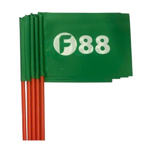 Drapeau rectangulaire personnalisé en polyester avec emblème haricot, mât en acrylique, imprimé numériquement, promotionnel, pour usage extérieur, couleur - Product Image 3