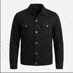 Vente en gros Veste unie pour homme Veste classique pour homme Veste en jean vieilli à la mode Vestes pour homme, vestes pour homme, veste pour homme - Product Image 2