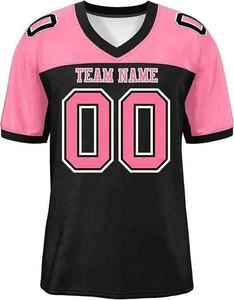 Maillot de football américain haut de gamme pour hommes sportifs avec logo et numéro personnalisés - Product Image 3