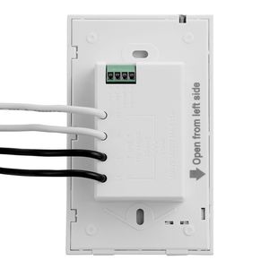 Thermostat programmable 7 jours pour système de chauffage radiant par le sol CVC avec pompe à chaleur et capteur sensible GFCI pour usage domestique - Product Image 5