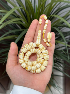 Custom Luxury Eco-Friendly Epoxy Resin Angel Islamic Prayer Beads Tasbeeh Handmade Rosary Spiritual Ramadan <b>Eid</b> <b>Gift</b> Set - Product Image 6