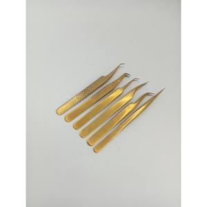 Pince à épiler de précision de qualité salon pour sourcils, usage professionnel de haute qualité, modèle personnalisé de marque 159 - Product Image 1