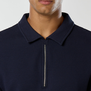 Wholesale <b>Polyester</b> Men's for Fleece Fabric High Quality Contrast Stitch Breathable Custom Logo <b>T</b>-<b>shirt</b> - Product Image 6
