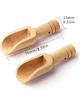 Ustensile de cuisine en bois de Neem naturel – Spatule à long manche conçue pour les ustensiles de cuisson antiadhésifs, le remuage et les repas quotidiens - Product Image 2