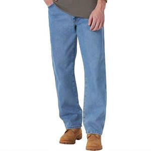 Pantalon en toile décontracté pour homme, design classique, confortable, extensible, pour un usage quotidien, look épuré, vêtements de travail, 100% coton - Product Image 1