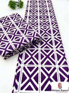 Tissu Premium Double Face Occultant Imprimé Wax Africain 100% Polyester pour Robe Ankara, Imperméable et Résistant aux Déchirures - Product Image 6