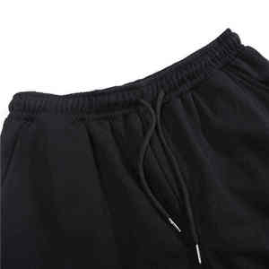 Shorts de sport décontractés pour hommes, grande taille, respirants, séchage rapide, coupe ample, couleur unie, élastiques, pour la course à pied - Product Image 4