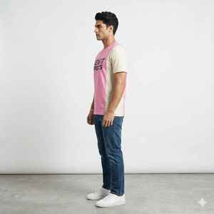 T-shirt Homme Grande Taille Entièrement Personnalisable Respirant et Ample – Nouveaux Designs – Vente en Gros - Product Image 2