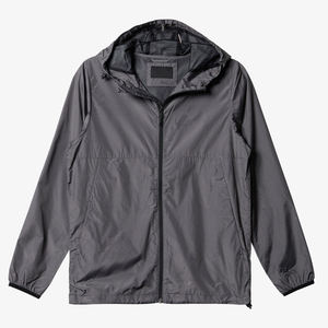 Short sleeves high quality Men Windbreaker <b>Jacket</b> latest fashion <b>light</b> weight windbreaker <b>Jacket</b> for man with adjustable rate - Product Image 2