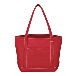 Sac fourre-tout en coton bleu marine pour croisière, réutilisable, écologique, avec poche frontale longue, surpiqûres contrastées, logo personnalisé, vente en gros, cadeau en vrac - Product Image 6
