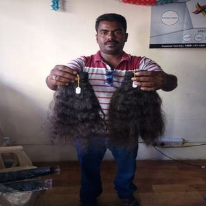 Extension de cheveux humains Remy naturels brésiliens 100% paquets de cheveux tissés alignés avec cuticules de cheveux indiens vierges - Product Image 1