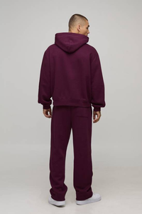 Sudaderas con Capucha Personalizadas con Logotipo, Conjunto Deportivo de Gimnasio, Sudaderas de Felpa Gruesa, Sudadera con Capucha Extra Grande Personalizada para Hombre - Product Image 5