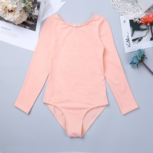 2-14 Training Dancewear Kids Stage Dance Wear Girls <b>Bow</b> Children's Dance Costumes Ballet Gymnastics Leotard Performance Wear - Product Image 2