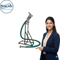 Convoyeur à vis flexible automatique Micron India motorisé |   Système de transfert de poudre chimique, hauteur de levage de 6 pouces, taille personnalisée