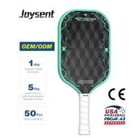 Raquette de pickleball personnalisée en fibre de carbone, mousse Gen 4, 14 mm, haute qualité, approuvée USAPA pour tous les jeux de pickleball