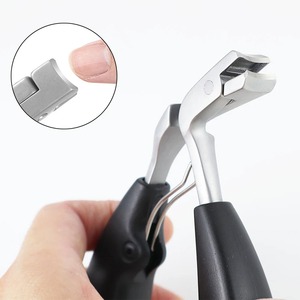 กรรไกรตัดเล็บสแตนเลสแบบโค้งพร้อมที่เก็บป้องกันการกระเด็น สำหรับเล็บเท้าหนาของผู้สูงอายุ ใช้งานได้อย่างมืออาชีพและทนทาน - Product Image 6