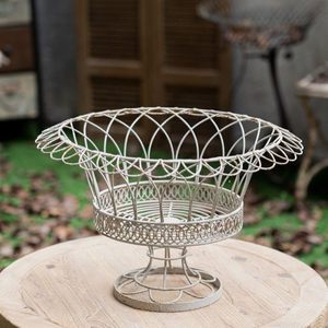 Eco Friendly Mesh Iron Wire Garden Planter Antique Finished Handmade for Home Balcony Lobby Garden Decoration Flower Planters - Product Image 4
