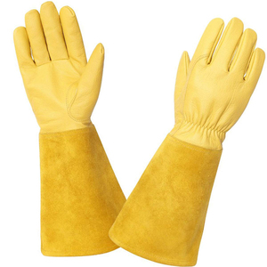 Welding <b>Gloves</b> New Listing Safety Protective Leather Welding <b>Gloves</b> Cowhide Split Leather Manufacturing - Product Image 3